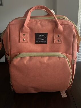 Kids Coral Pink Backpack Bag